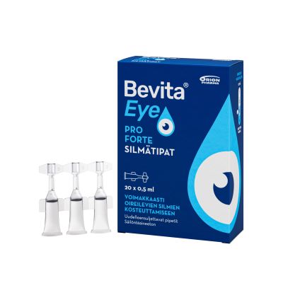 Bevita Eye PRO silm&auml;tippa pipetti 20x0,5 ml