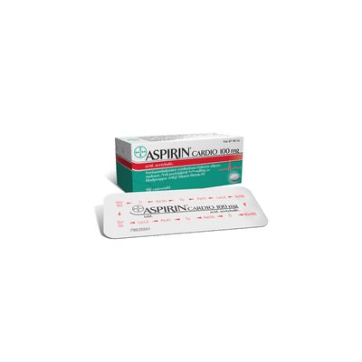 ASPIRIN CARDIO 100 mg 98 fol enterotabletti
