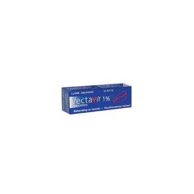VECTAVIR 1 % 2 g emulsiovoide
