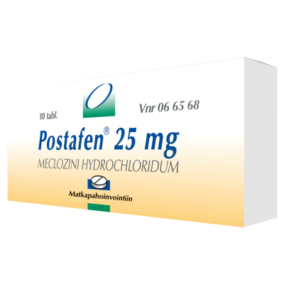 POSTAFEN 25 mg 10 fol tabletti