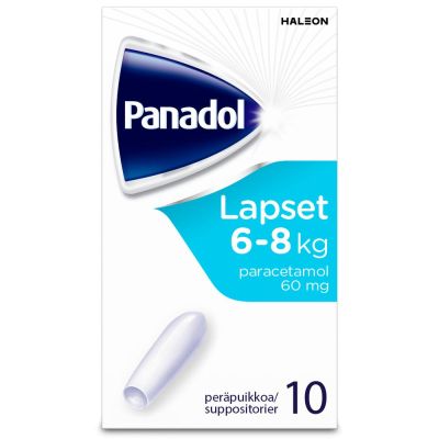 PANADOL peräpuikko 60 mg 10 kpl