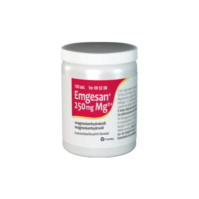 EMGESAN 250 mg 100 kpl tabletti