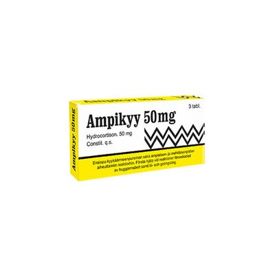 AMPIKYY tabletti 50 mg 3 fol
