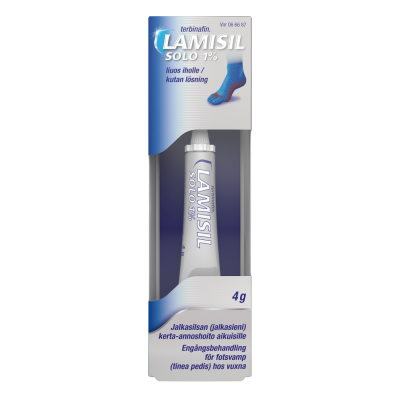 LAMISIL SOLO liuos iholle 1 % 4 g