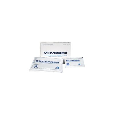 MOVIPREP 1 x (2+2) jauhe oraaliliuosta varten