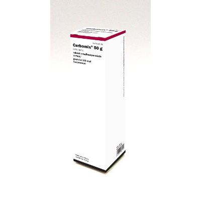 CARBOMIX 50 g/annos 61,5 g rakeet oraalisuspensiota varten