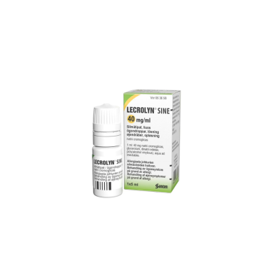 LECROLYN SINE 40 mg/ml 5 ml silmätipat, liuos