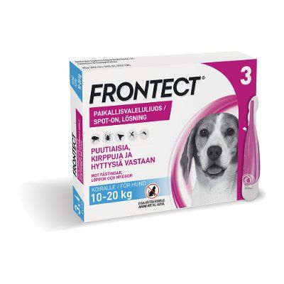 FRONTECT 3 x 2 ml paikallisvaleluliuos