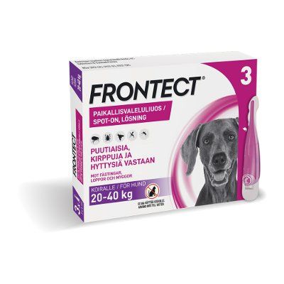 FRONTECT 3 x 4 ml paikallisvaleluliuos