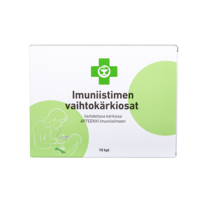 APTEEKKI Imuniistimen vaihtokärkiosat 10 kpl