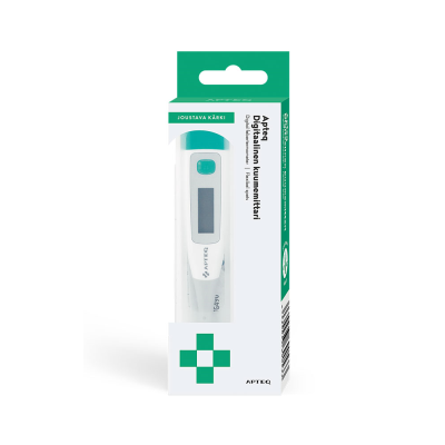 Apteq Digitaalinen kuumemittari joustava 1 kpl