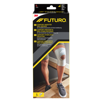 FUTURO Stabiloiva polvituki sivutuilla L-koko 1 kpl