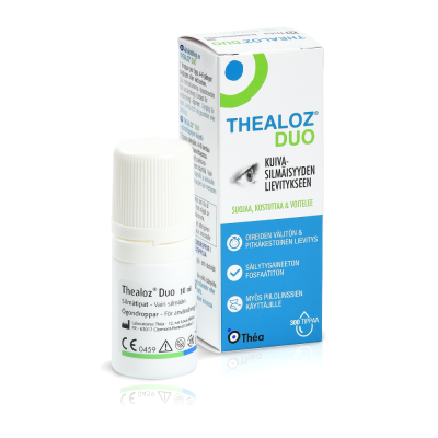 Thealoz Duo silm&auml;tippa, s&auml;ilytysaineeton 10 ml