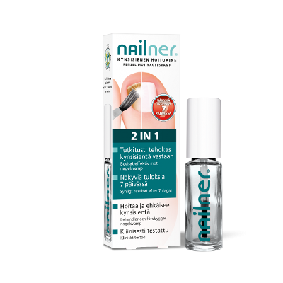 Nailner Kynsisienen Hoitoaine 2in1 5 ml