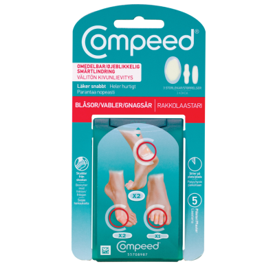 Compeed Rakkolaastari Mix-pack (3 kokoa) 5 kpl