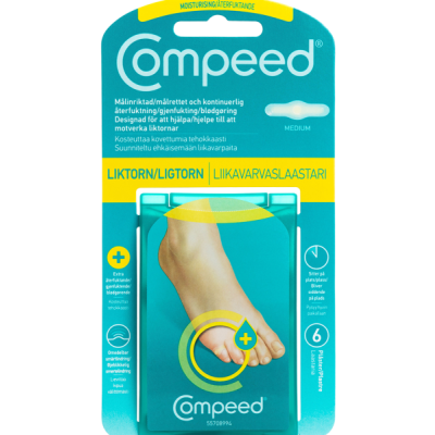 Compeed Liikavarpaslaastari Moisturising 6 kpl