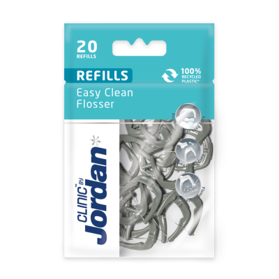 Clinic by Jordan Easy Clean Flosser Refill täyttöpakkaus 20 kpl