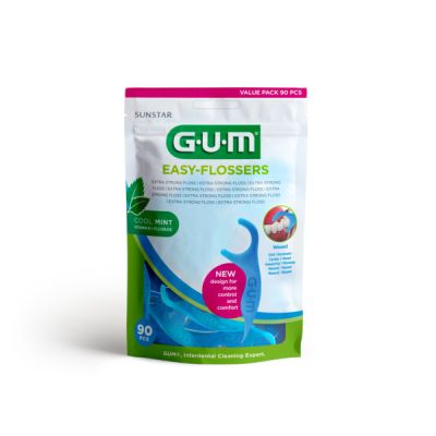 GUM EASY-FLOSSERS MINT LANKAIN 890M90 90 KPL
