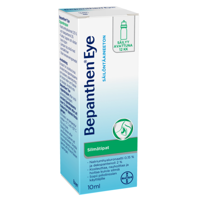 Bepanthen Eye silm&auml;tipat tippapullo 10 ml