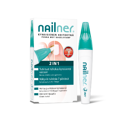 Nailner Kynsisienen Hoitokynä 2in1 4 ml