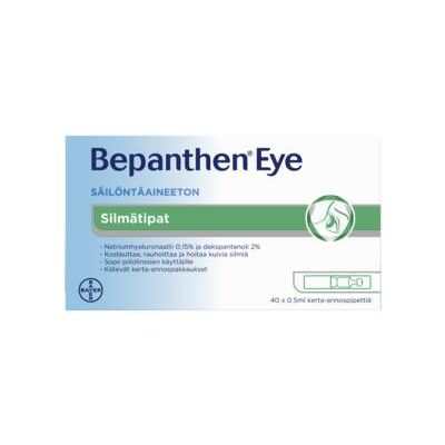 Bepanthen Eye silmätipat kerta-annospipetti 40 kpl