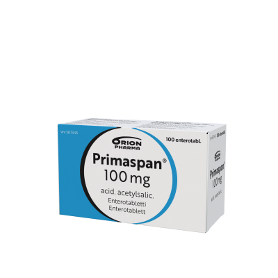 PRIMASPAN 100 mg 100 fol enterotabletti