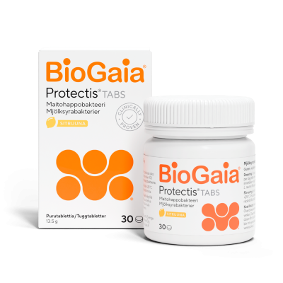 BioGaia Protectis TABS Sitruuna 30 tabl