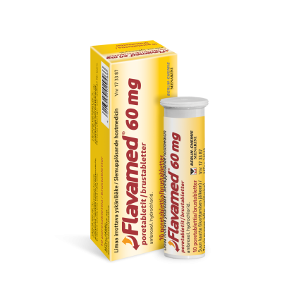 FLAVAMED 60 mg 10 kpl poretabletti