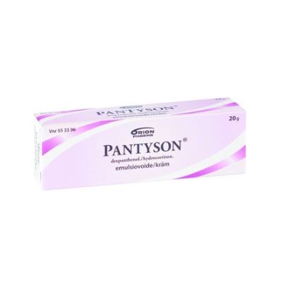 PANTYSON emulsiovoide 10/20 mg/g 100 g