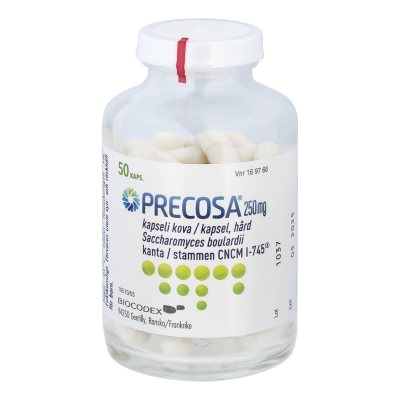 PRECOSA kapseli, kova 250 mg 50 kpl
