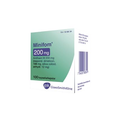 MINIFOM kapseli, pehmeä 200 mg 100 kpl