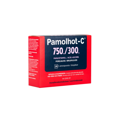 PAMOLHOT-C porejauhe 750/300 mg 20 kpl