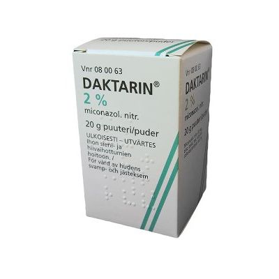 DAKTARIN puuteri 2 % 20 g