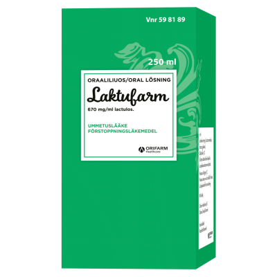 LAKTUFARM oraaliliuos 670 mg/ml 250 ml
