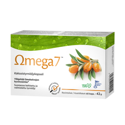 Omega7 Tyrniöljy 60 kaps