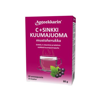 Apteekkarin kuumajuoma 20 kpl