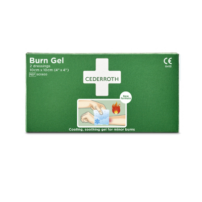 Cederroth Burn Gel Palovammataitos 10x10 cm 2 kpl/rasia