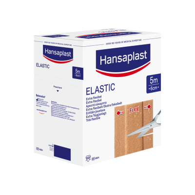 Hansaplast Elastic leikattava 5m x 6 cm ME3 1 kpl