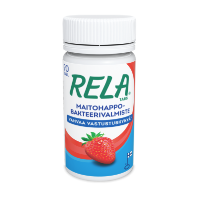 Rela Tabs Mansikka 90 tabl