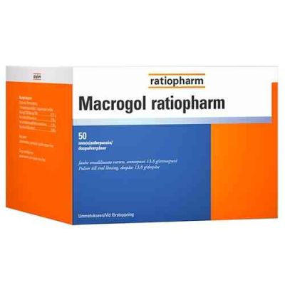 MACROGOL RATIOPHARM ANNOSPUSSI 13,8G 20 KPL