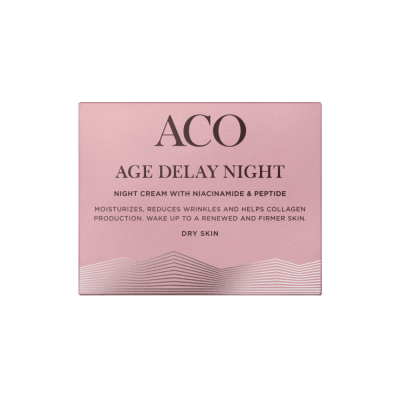 ACO Face Age Delay Night Cream Dry Skin 50 ml