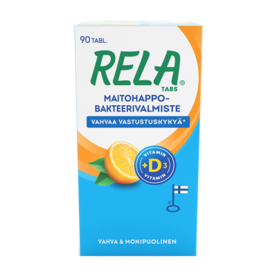 Rela Tabs Appelsiini + D3 90 tabl
