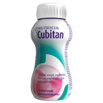 Cubitan mansikka 4x200 ml