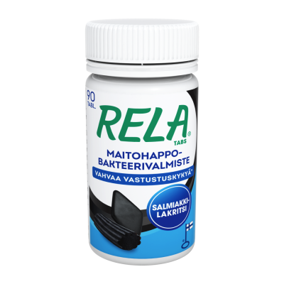 Rela Tabs Salmiakki-Lakritsi 90 tabl