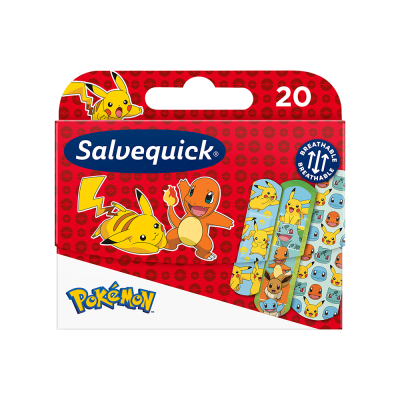Salvequick Pokemon lastenlaastari 20 kpl
