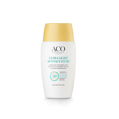 ACO Sun Face Ultra Light Fluid SPF 30 40 ml