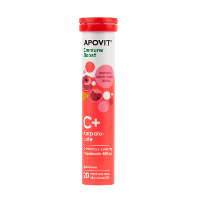 Apovit C-vitamiini-karpalopore 20tabl 20 tabl