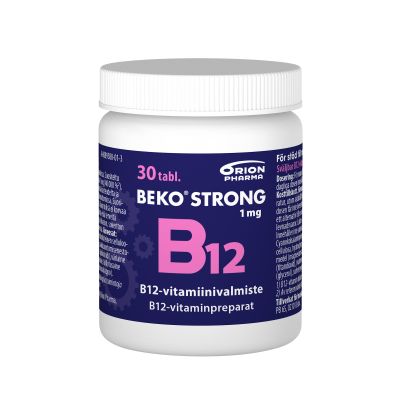 Beko Strong B12 1 mg 30 tabl
