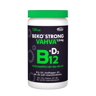 Beko Strong B12 VAHVA 1,5 mg 120 tabl