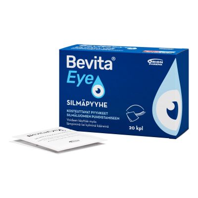 Bevita Eye silmäpyyhe 20 kpl